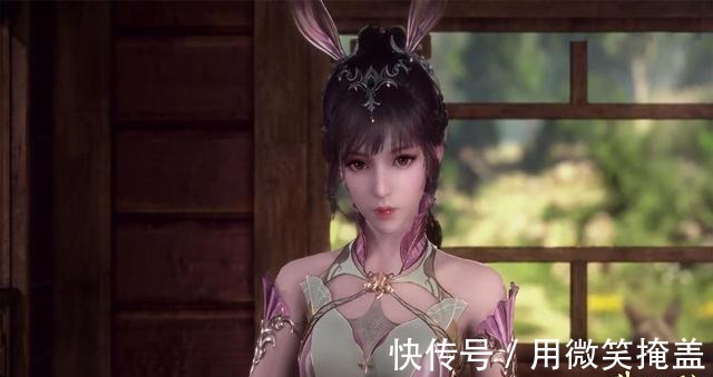 嫦娥|斗罗大陆嫦娥版小舞好惊艳,两根长辫子衬托仙气,白衣装也很绝!