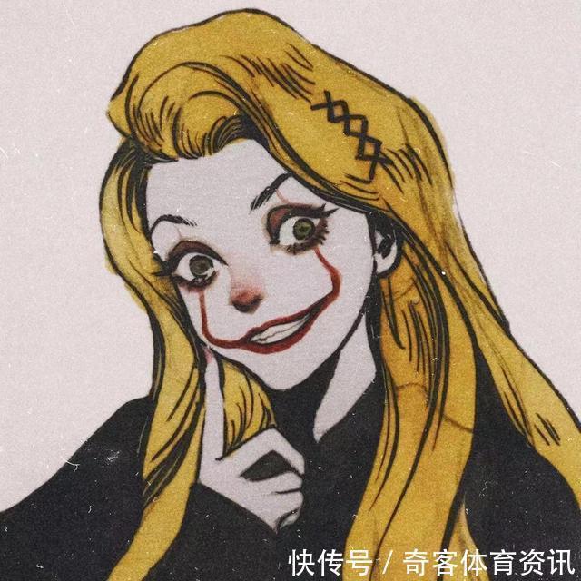 妆容|当迪士尼公主换上恐怖妆容,艾莎女王眼神太可怕,安娜变成布娃娃