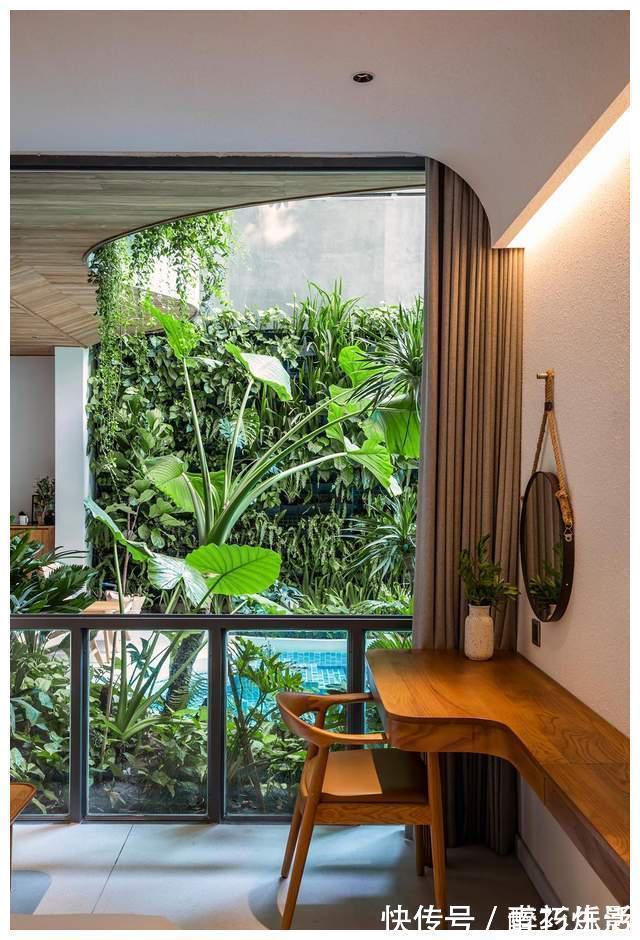 泳池|未来城市的套房住宅,每一户都带有花园,推开门就是自家院子