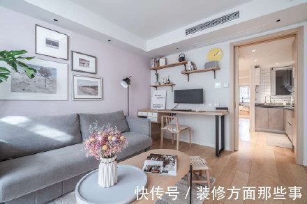 苹果绿|96平集合各种唯美浪漫元素,整个家流淌着复古的优雅韵味