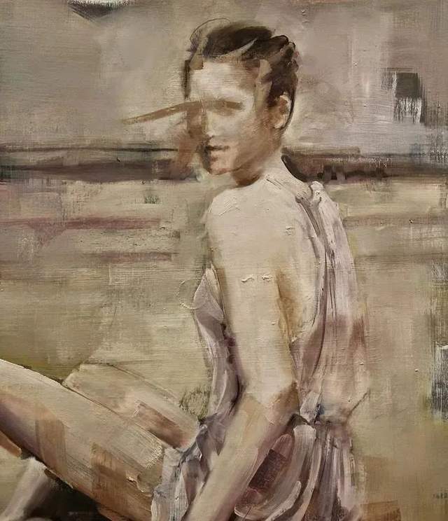 油画颜料|她以生动、动感和现代的笔触,描绘画面