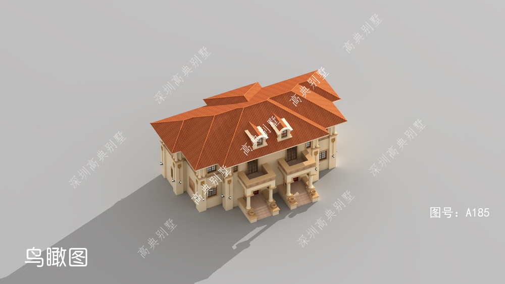 别墅|这款欧式双拼小别墅,外观豪华,带酒窖、家庭影院、健身区。