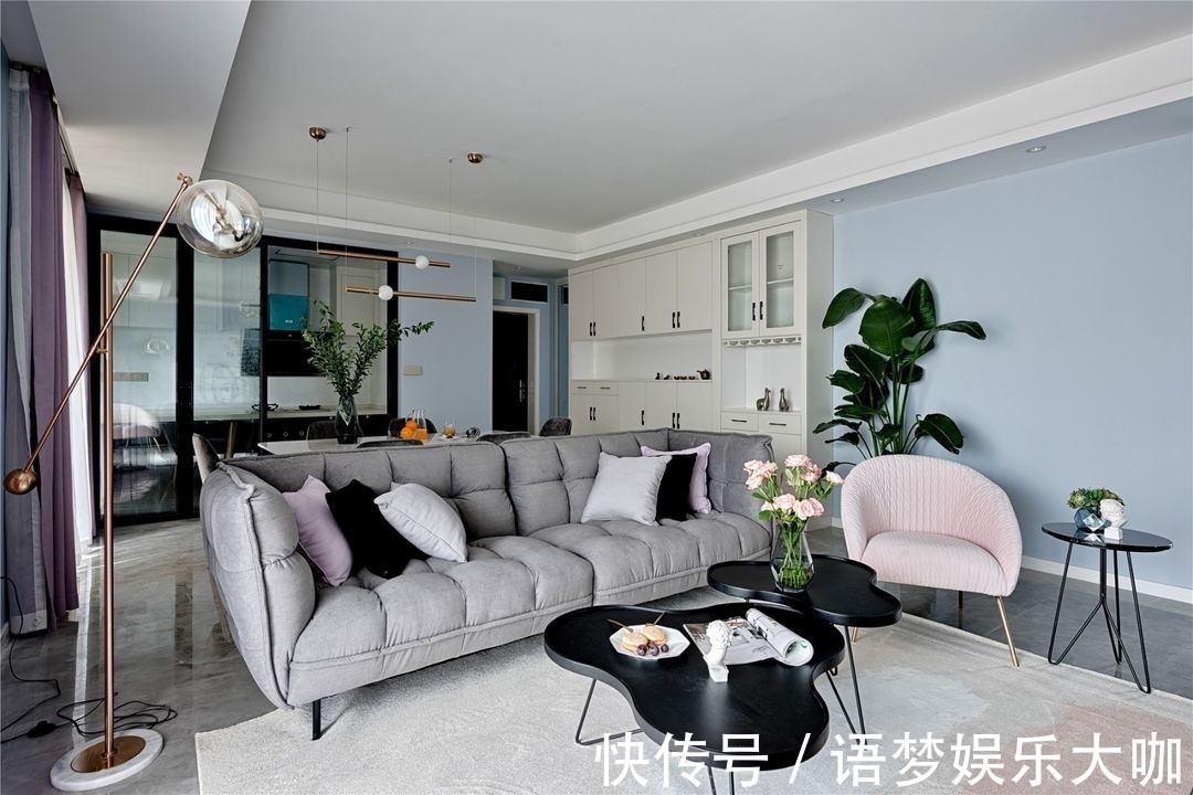 泡泡|90后小夫妻设计的婚房,全屋冒着粉色泡泡,这才是幸福该有的样子