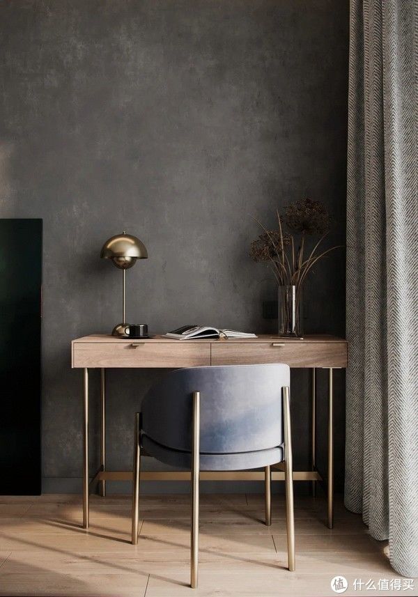 深色系|这对夫妻坚持“轻奢风”,花60万装修115㎡新家,藏不住的高级感