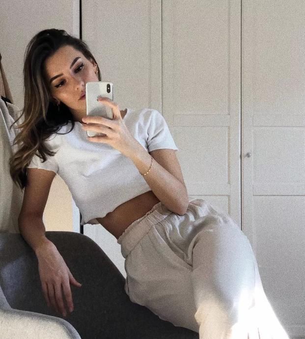 110斤以上的女孩们自信点，其实这样穿，也很洋气