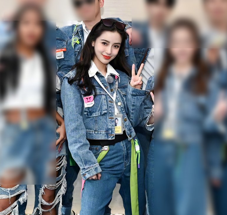 《跑男9》刚官宣不久，杨颖就现身直播间，谁知生图状态成为亮点