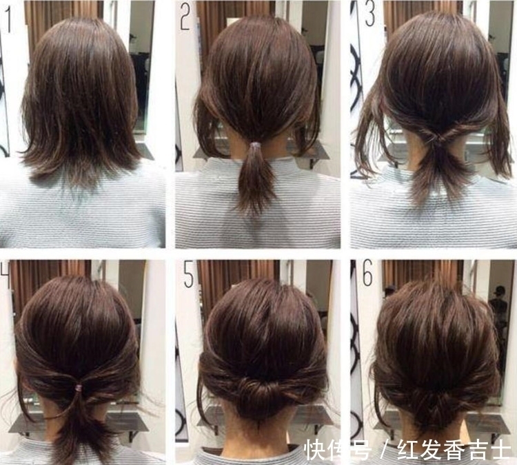 头发|短发编发教程图解步骤,喜爱编发的女生看过来哦