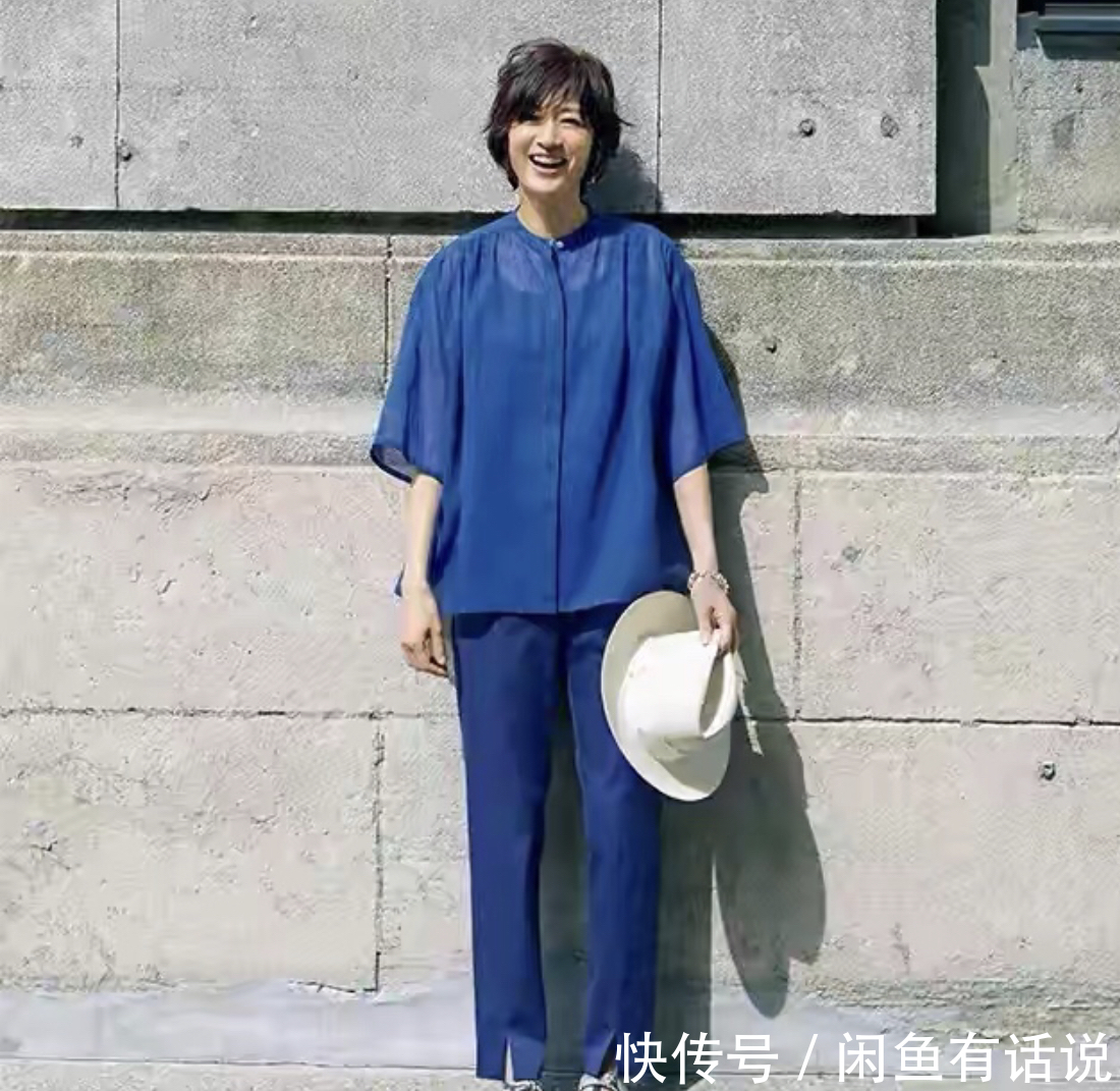 黄脸婆|女人上年纪不做“黄脸婆”,学日本主妇穿衬衫+阔腿裤,时髦高级