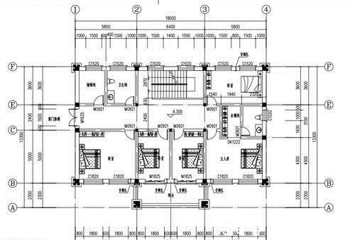 户型|五开间二层自建房布局图，看了谁还在城里买房啊