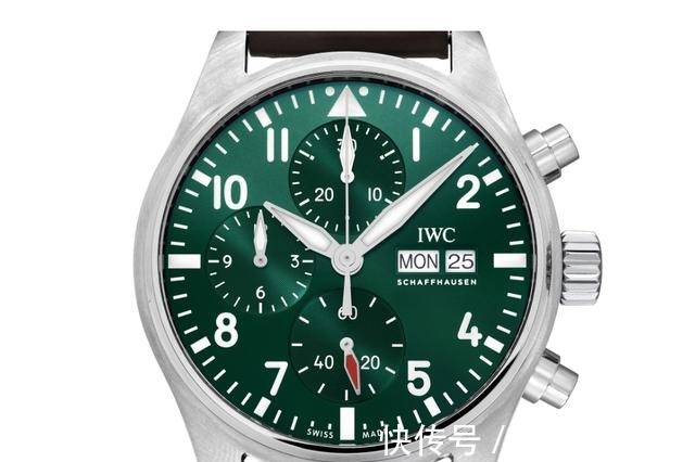 导柱轮 IWC 万国「绿盘」设计正式回归-经典飞行员系列!
