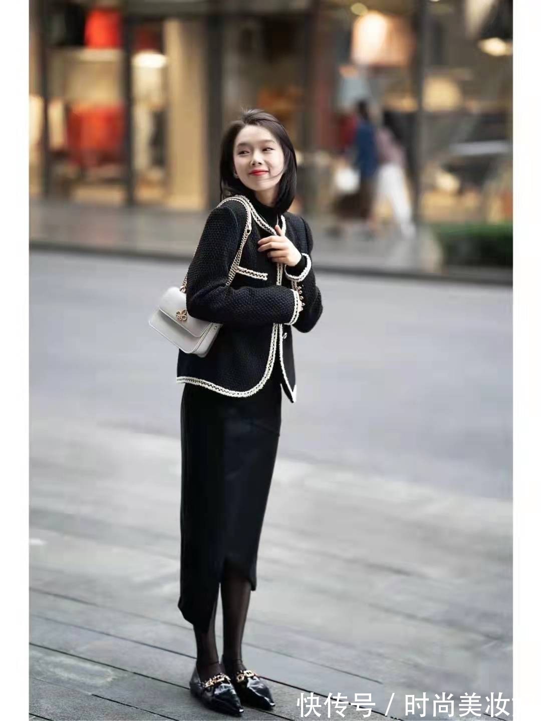 香风|“小香风”真是小个子必备神器,温柔优雅又显高挑,太显气质了