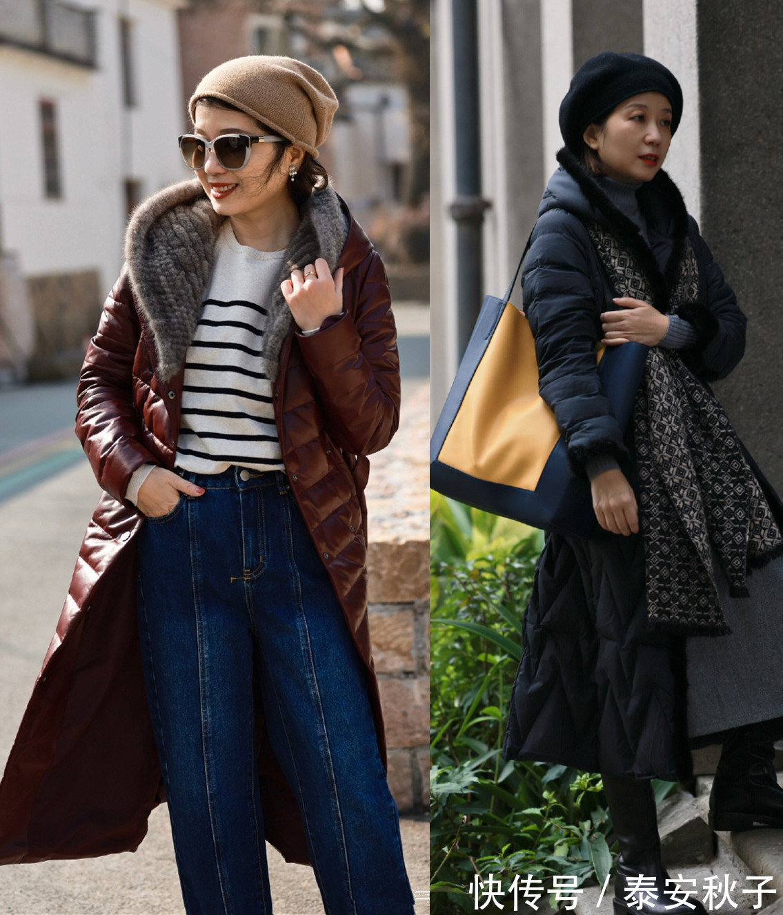 围巾 人到中年的冬日穿搭,就该这样子:美极了!