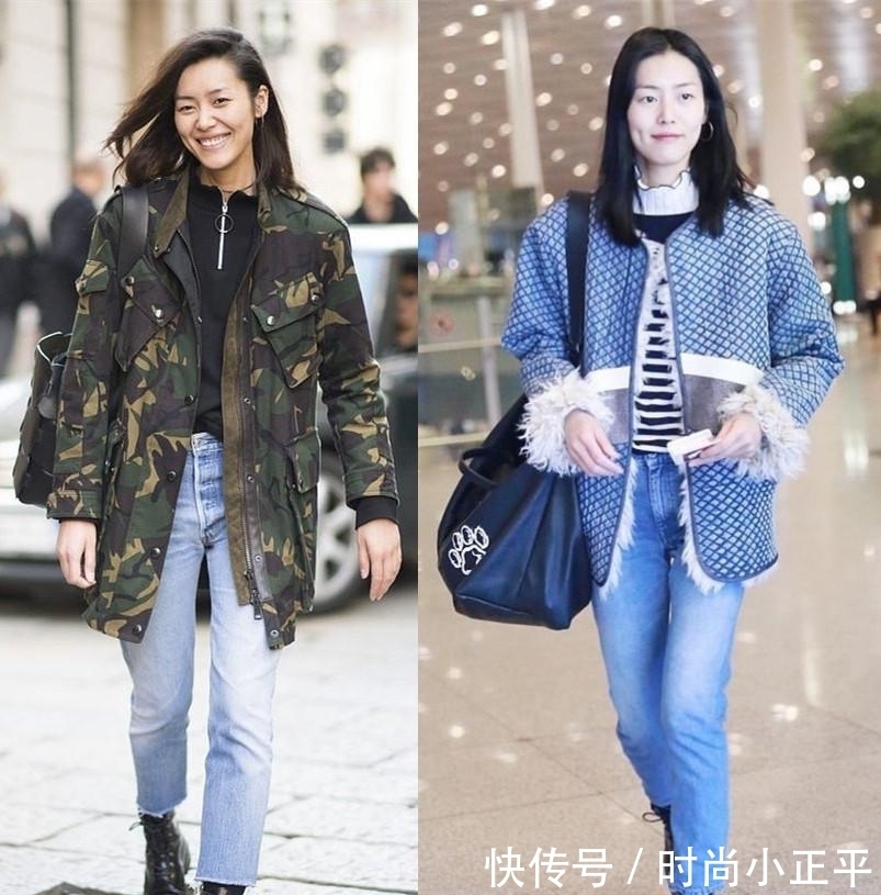 裤脚 今冬流行这样穿靴子，“不塞裤腿”一样美，小个子也适合