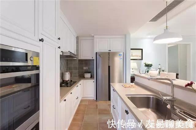 美式|简美式三室两厅,客厅厨房餐厅呈开放式,全屋时尚、敞亮、大气!