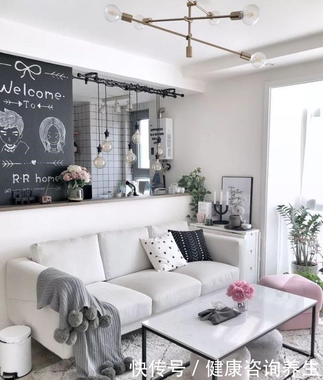 全屋|她家88㎡,坚持半墙主义,全屋都是柜子,太有心了!