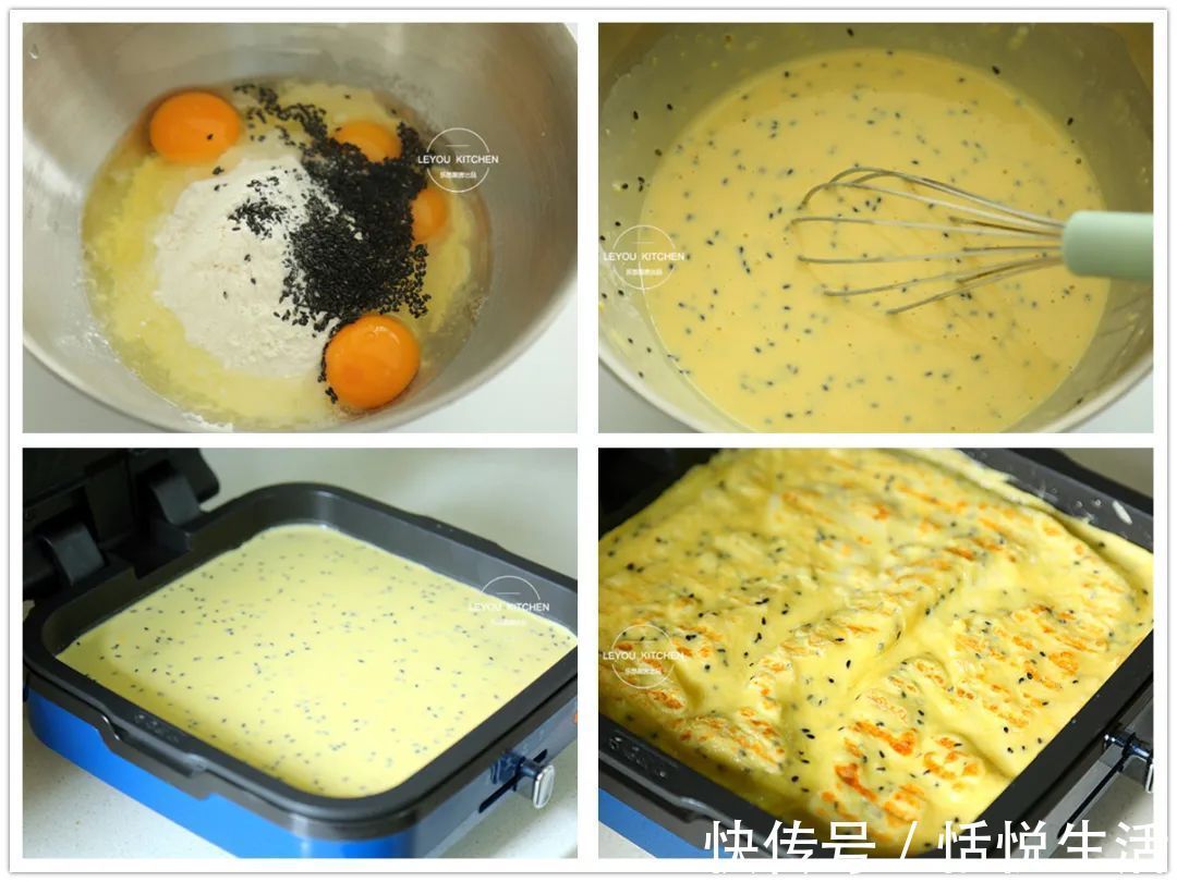 鸡蛋|5款早餐饼,不用和面、揉面,不开明火,几步做好全家人的早餐