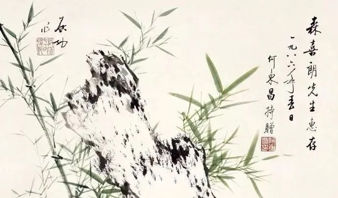 画竹@启功画竹大全,清秀至极!