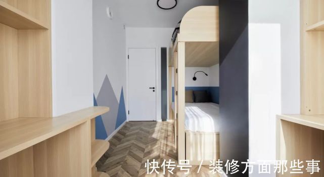 收纳|53㎡简约风小户型,丰富的色彩+拱形门洞设计,让家更活泼有格调!