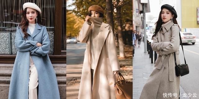 穿上时髦毛呢大衣，上身优雅又显气质，让你美翻整个冬季