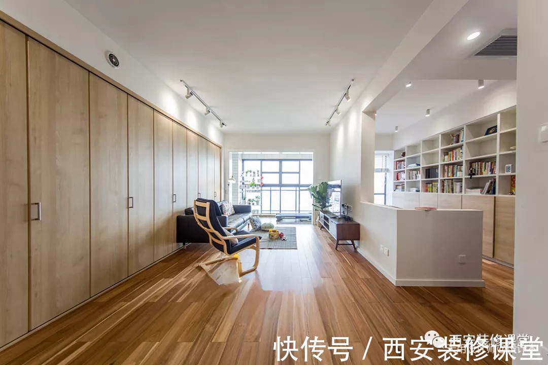 书房|电视墙砸墙或者玻璃,放大空间