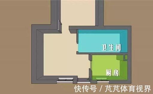 客厅|7口人挤43平小窝,老人睡客厅,爆改变9房,网友:卫生间头次见