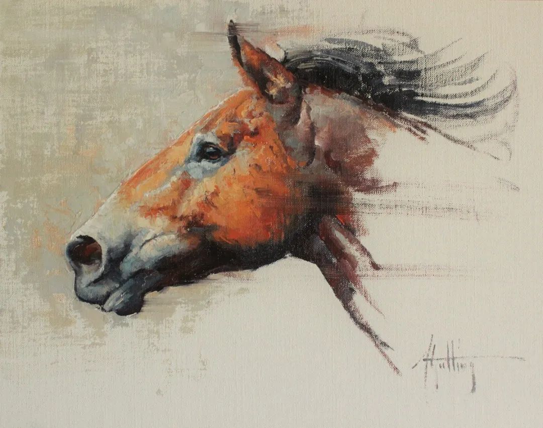 画家|美国90后美女画家,画马堪称一绝!