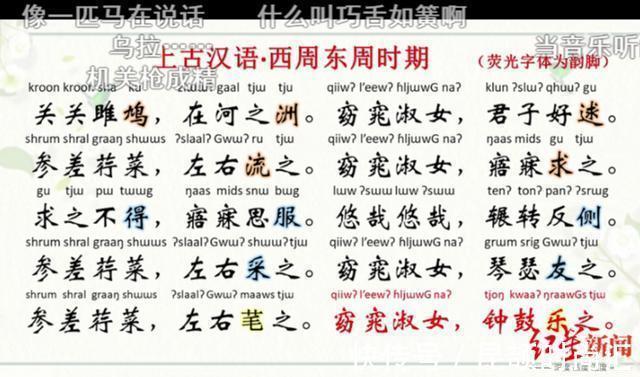 上古音#B站很火的上古汉语发音视频很惊悚?专家说:这颤音三千年前世界流行