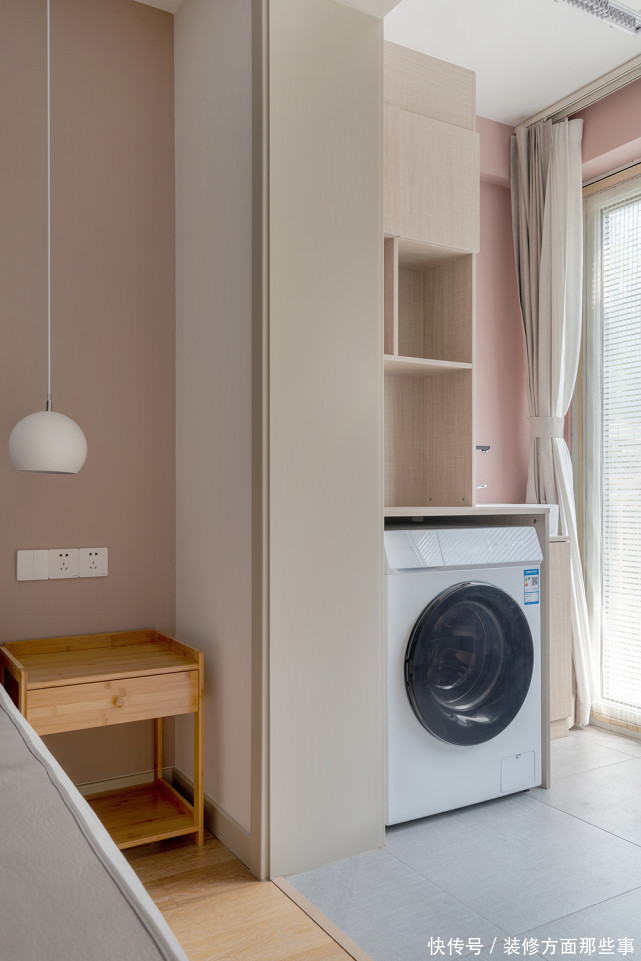 主卧|75平日式风二居室,g景的布局,让客厅开阔明亮起来感