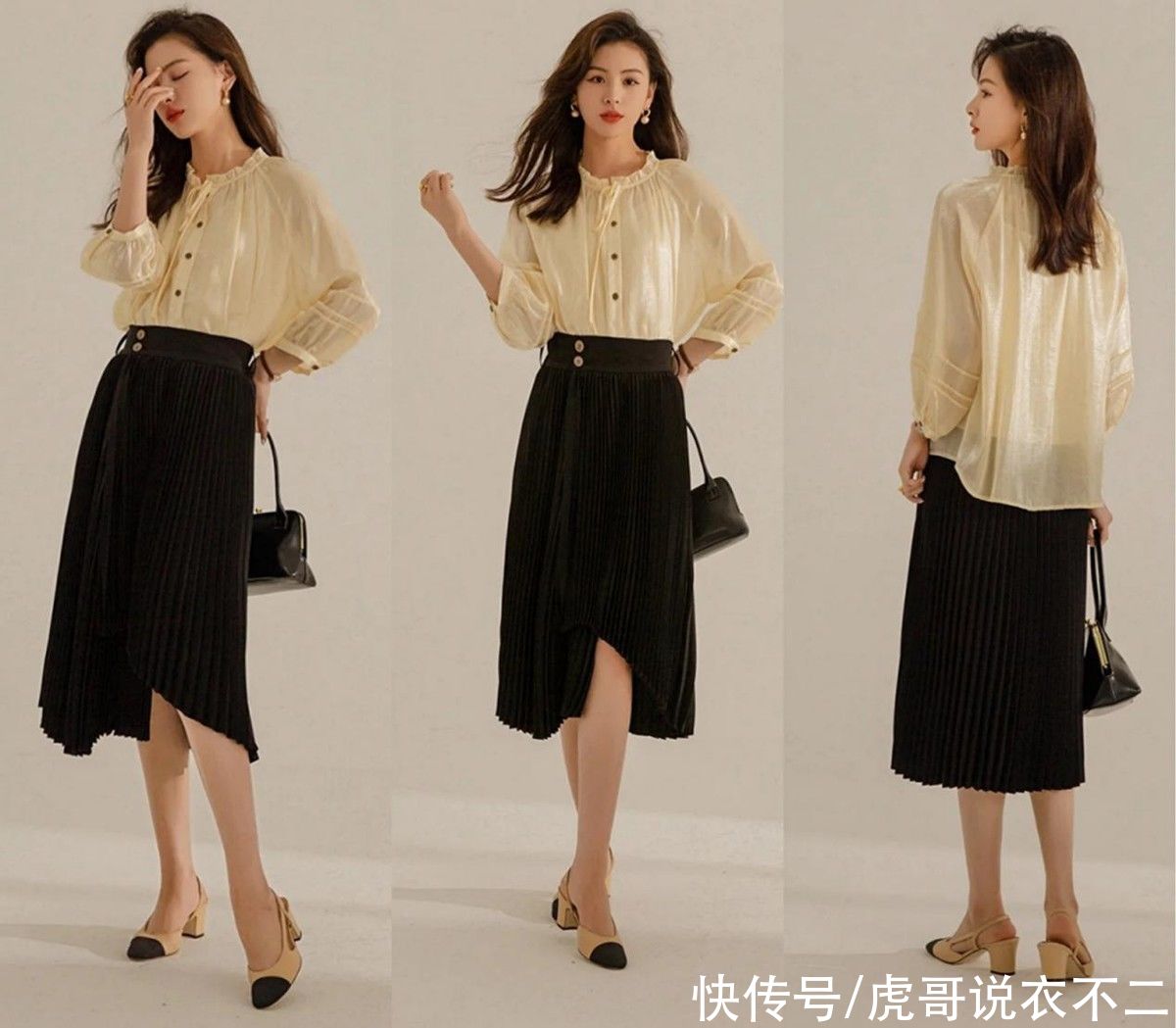 搭配|这位轻熟风博主太会穿，实用款加点“小心机”，优雅时尚又高级