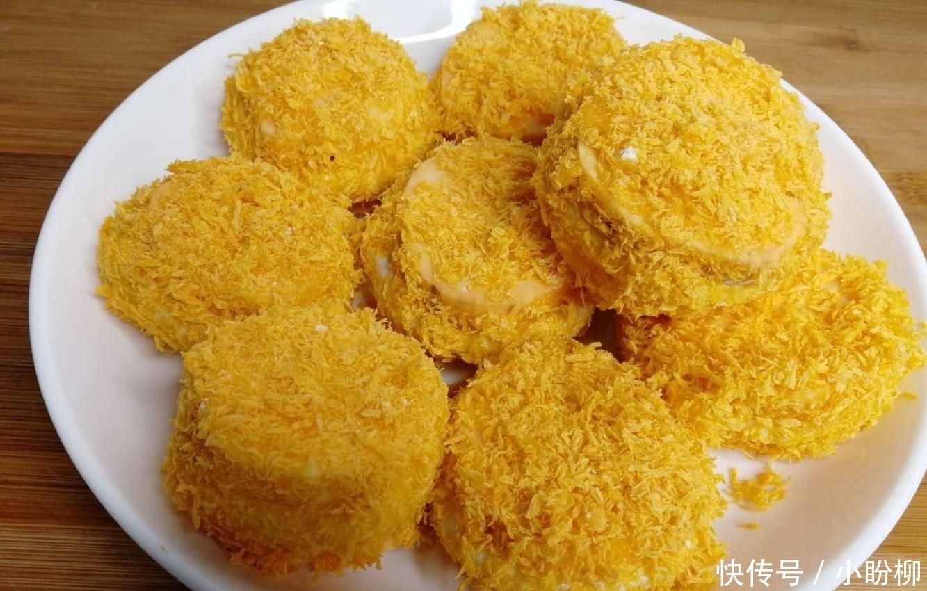 面包糠|红薯独特新吃法, 不蒸, 不煮, 10分钟做出美食, 儿子一次吃5个