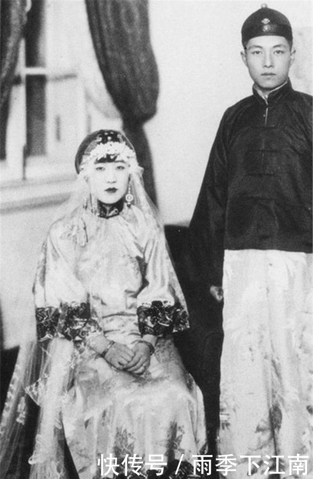 平庸|晚清旧照第二张姿色平庸的隆裕皇后，第四张川岛芳子的结婚照