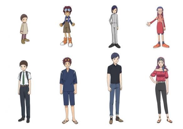 动画 数码宝贝大冒险last Evolution绊 新人设公开 快资讯