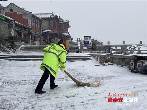 下雪|泰山又下雪啦！青山原不老，为雪而白头