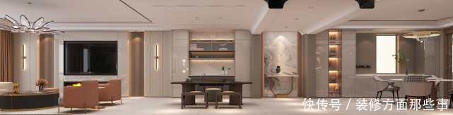 大宅|240㎡现代风,大而不空,满具艺术感的大宅风范