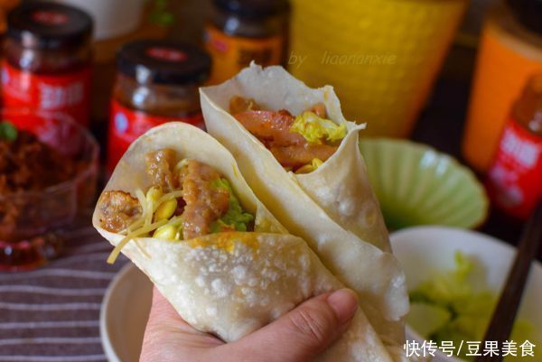 超下饭的春饼卷嫩炒牛肉，一学就会