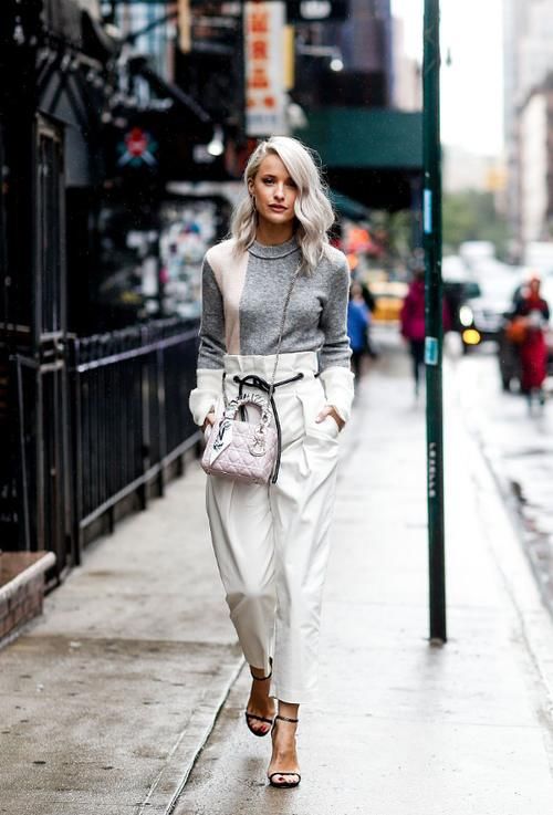  裤脚|打底裤要“失宠”了，今年流行的是“显高裤”，款式时髦还显瘦