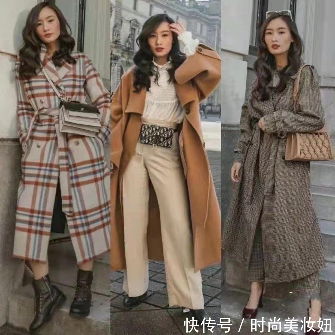 毛衣 这是我见过最实用的大衣穿搭,高级时髦还保暖,建议收藏