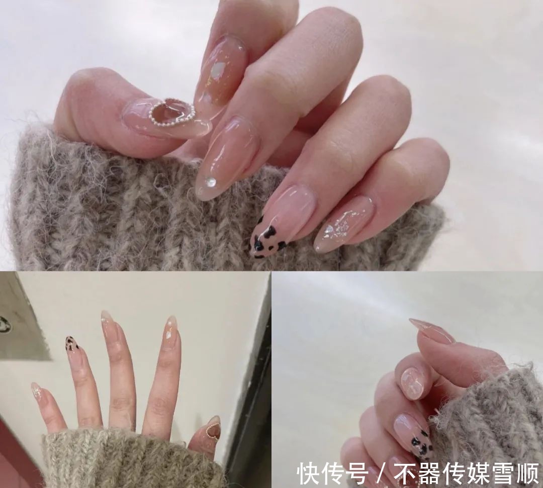 亮片|一眼就很仙气的美甲,美甲师:又到了考验我的时刻了!