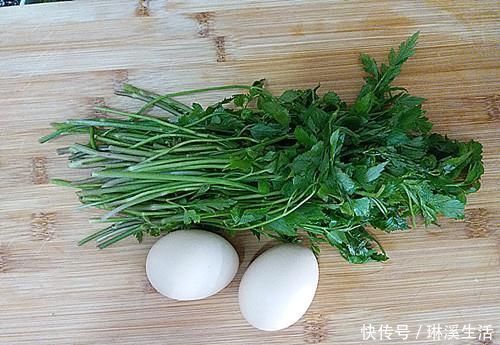 无公害草本蔬菜|西红柿韭菜靠边站，此菜才是和鸡蛋绝配，简单一做，才上桌就抢光