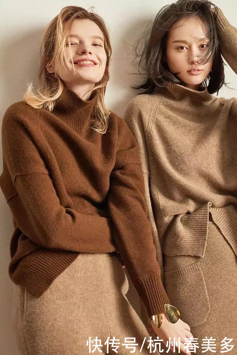 毛衣流行这么塞，修饰腿型还显高5cm