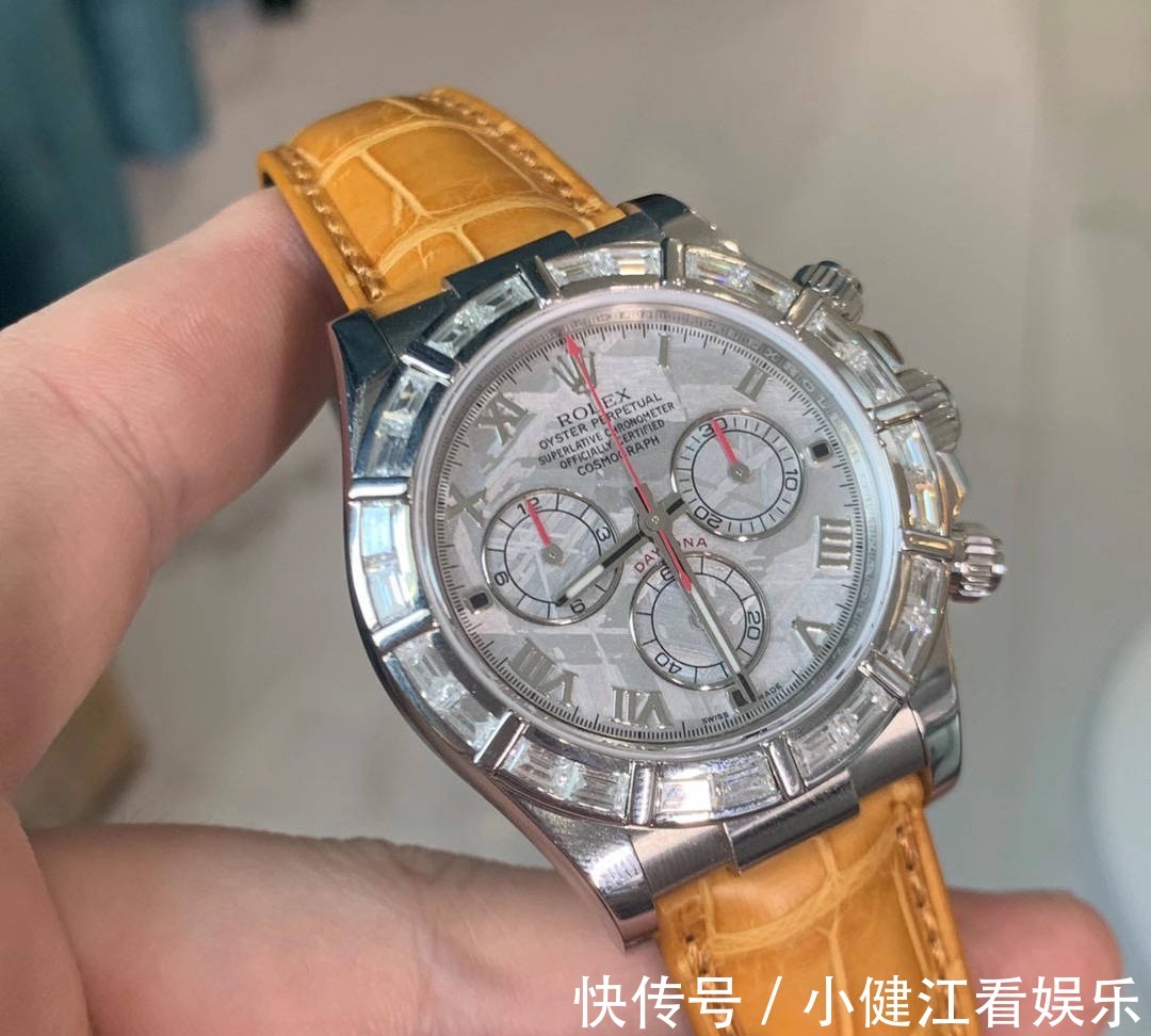 改装|大c论表：劳力士迪通拿改装陨石字面，T方钻圈口