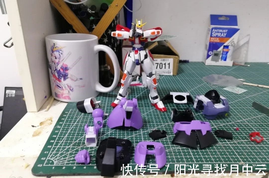 機體|新手村換頭、換大腿……創燃！塞……塞進去了！