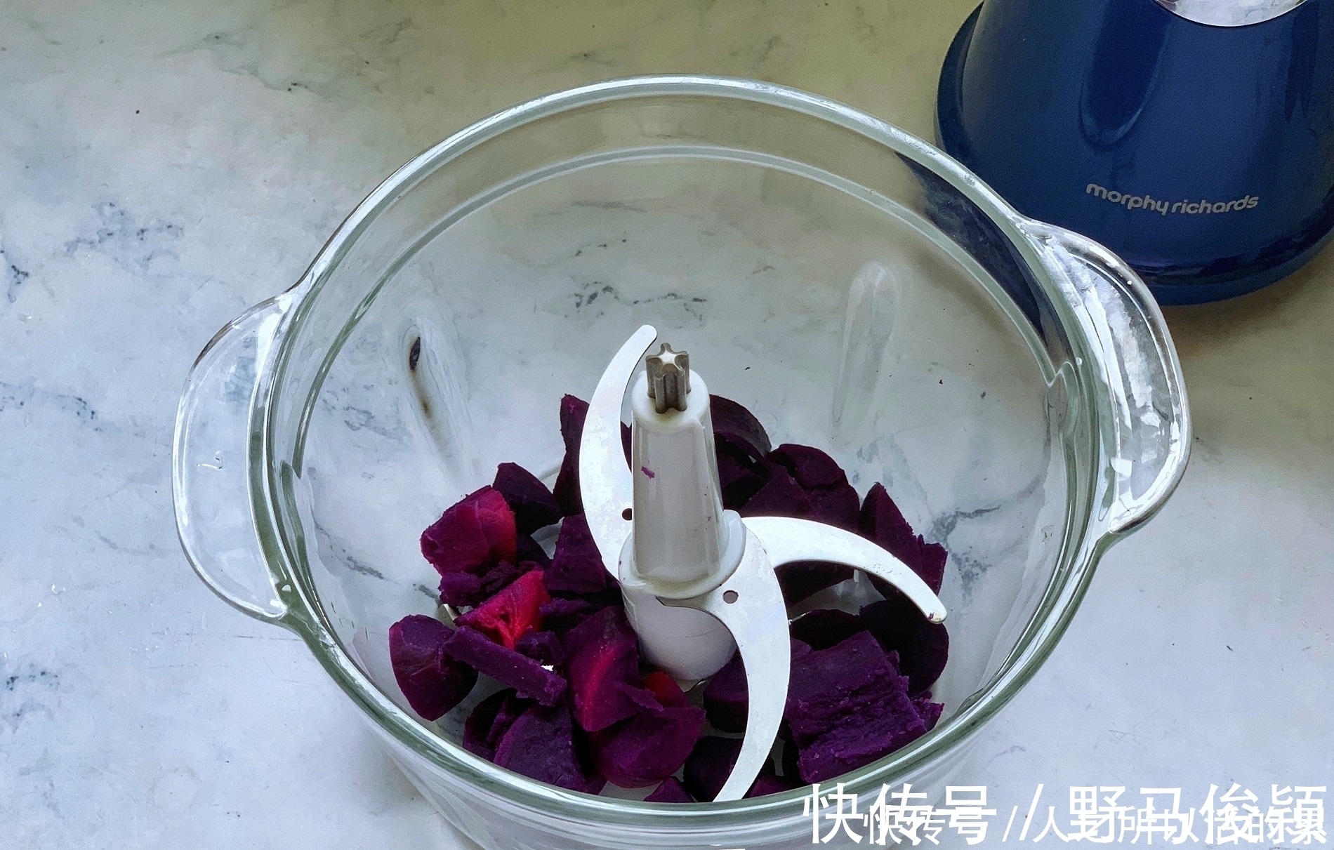 紫薯|煮西米露时加上此种食材,既好看又好吃,1碗成本不到2块钱