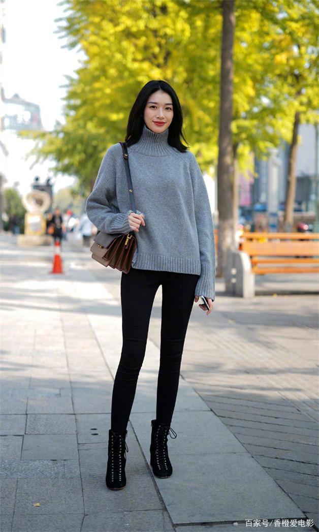 美女街拍穿搭愿天上的每一个流星,都为你而闪耀天际