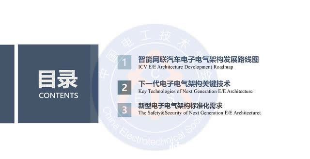 电子|中汽研汽车工程研究院:智能网联汽车的电子电气架构标准化需求