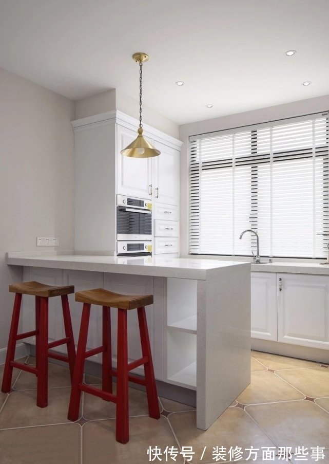 美式|140平美式三居室全屋简洁大方,让人看着很舒服