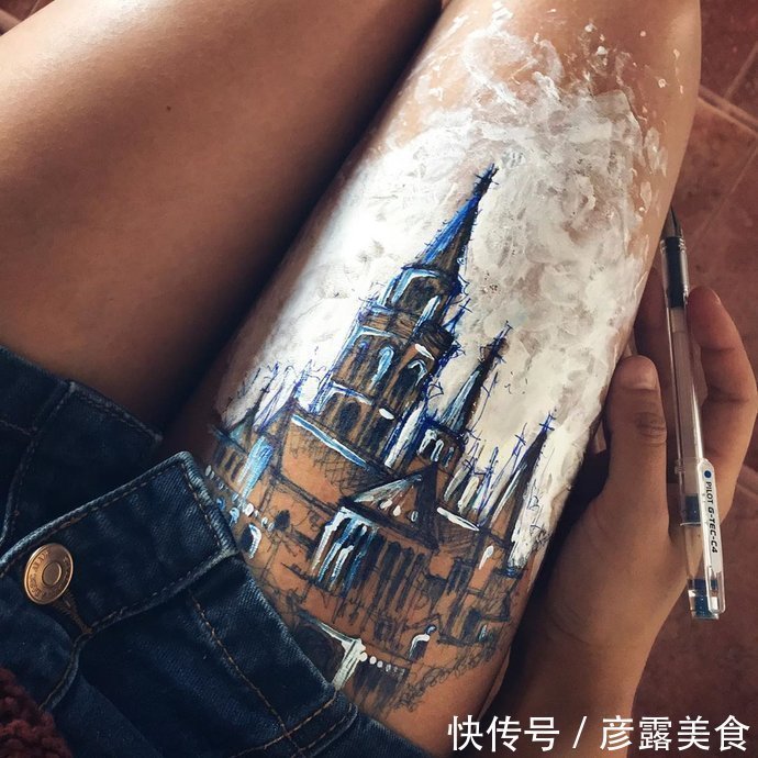 大腿#当她们掀开裙子,露出“惊艳”的大腿时,所有人都看呆了