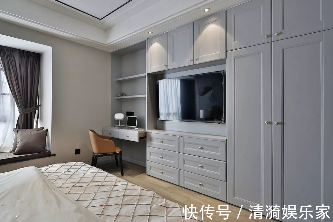 通风换气|卧室别装传统大衣柜了,如今流行这样装了,漂亮还省空间!