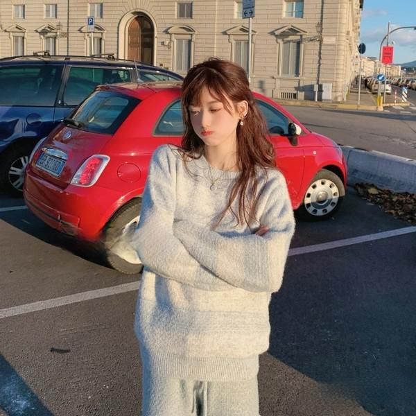 超舒适的“懒人穿搭”，就算外穿家居服，也超级温柔