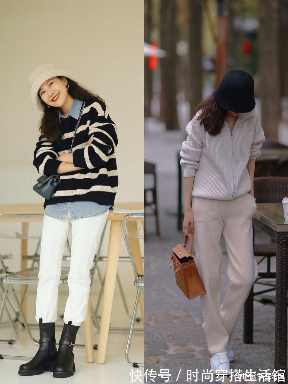 tips|别再傻傻露脚踝了!30、40岁女人冬天这么穿,清新减龄又显气质